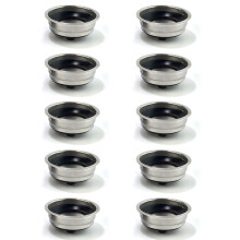 10X Friendly Detachable Stainless Steel Coffee Filter Basket Strainer Coffee Machine Accessories(Single Cup)