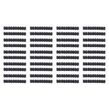 400pcs Kunststoff Fahrrad Ventil Staubkappen Auto Van Motorrad Reifen Schlaeuche Schwarz
