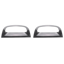 2X for 3 AXELA Hatchback Sedan 2017 2018 ABS Auto Styling Dashboard Navigation GPS Display Screen Frame Cover Trim