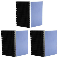 3X DIY Aluminium KüHler für RTX 3080 3090 Grafik Karte Rück Seite VRAM, MOD GPU Backplate 150X90X15Mm