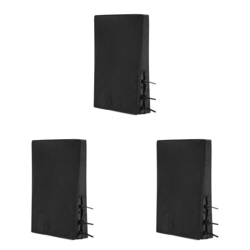 3X Dust Cover Protective Cover Waterproof and Scratch Resistant Gaming Protective Shell Suitable for Ps5 Black
