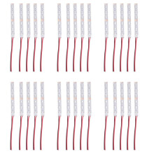 30Pcs 10Cm Waterproof Red 5050 Led Strip Lights 12V Caravan Boat Car
