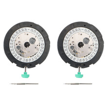 2X Suitable for Miyota OS20 Quartz Watch Movement with Adjustment Lever (4.5 O'Clock Calendar Position)