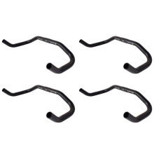 4X FMFXTR Manillar de Cuerno de Bicicleta AleacióN de Aluminio 25,4Mm 390Mm Manillar de Bicicleta para Bicicleta de Carretera de Engranaje Fijo