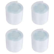 4pcs 2M 43mm 27mm Dia PVC Heat Shrink Tubing Clear for 1 X 26650 Battery