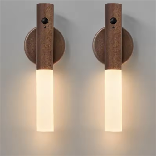 2x Smart Motion Sensor Wall Lamp LED Rechargeable Magnetic Night Light