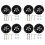 8 Set Luggage Suitcase Replacement Wheels OD 80mm 1
