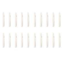 20X Folk Saddle Bridge Bone Bone Guitar Saddle