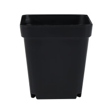 (Black) Seedling Pots with Tray for Home Garden