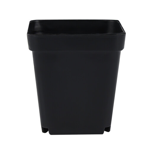 (Black) Seedling Pots with Tray for Home Garden