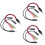 6Stk Durable Patch Cords Robust Sicher Bunt Für Den Heimgebrauch 6