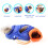 Raindrops Katzenduschsack Polyester Blau 1 Stück 11