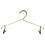 (Turquoise Gold, 5PCS) Stendino con Clip Robusto per Casa e Hotel 1