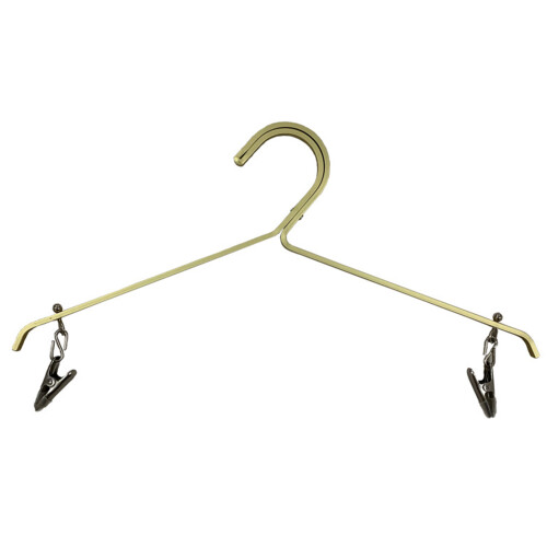 (Turquoise Gold, 5PCS) Stendino con Clip Robusto per Casa e Hotel