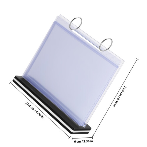 Multi-Seiten Flip-Menükartenhalter Displayständer Organizer 1
