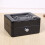 (Black) Fireproof Metal Lock Box for Home & Car 1