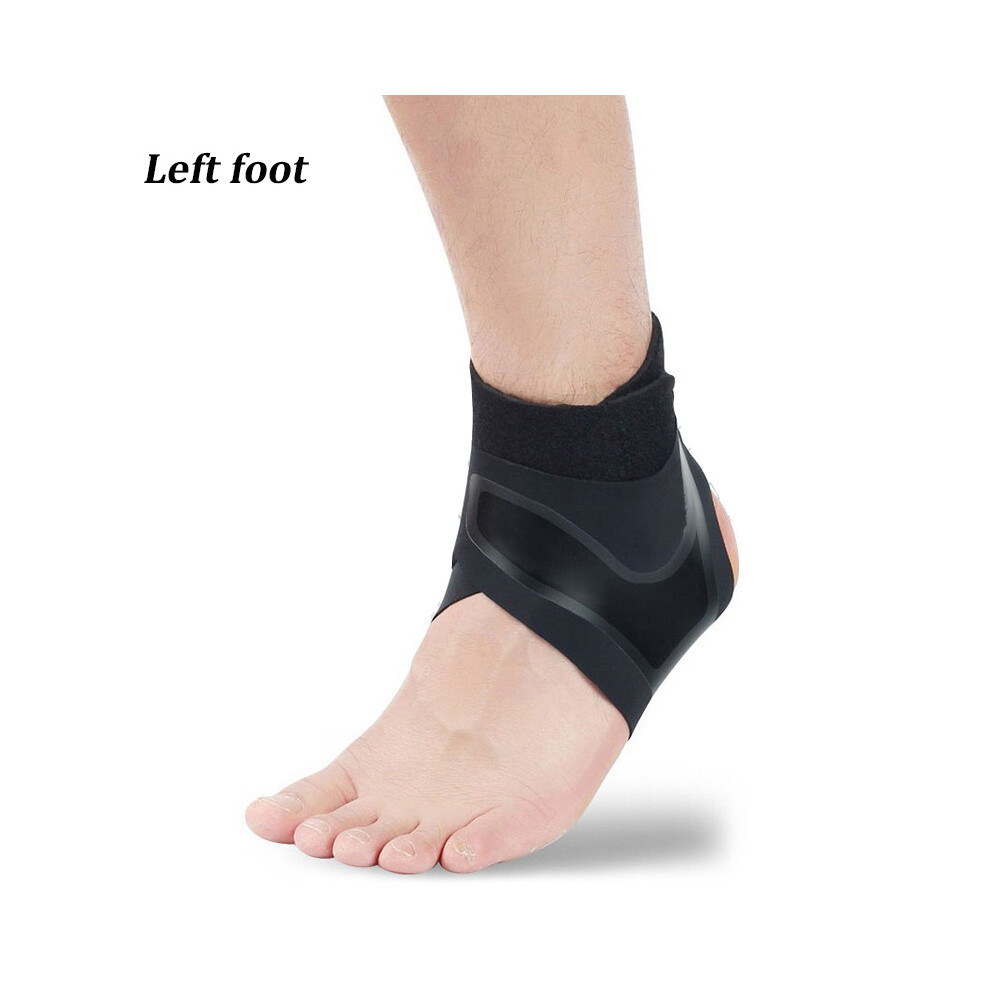 Dachuang Beauty (Black, Left Foot) Elastic Ankle Brace For Running & Basketball