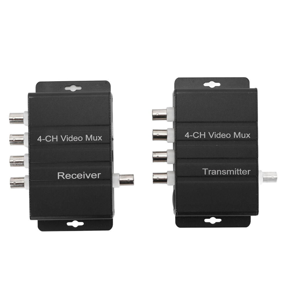 Cctv Video Multiplexer 4Ch Quad Screen Splitter For Security Cameras 400M Long Distance Reliable 9092120941845