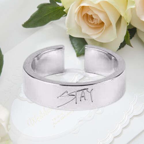 (Open Mouth Ring) Minimalist Retro Silver Open Ring Jewelry Gift