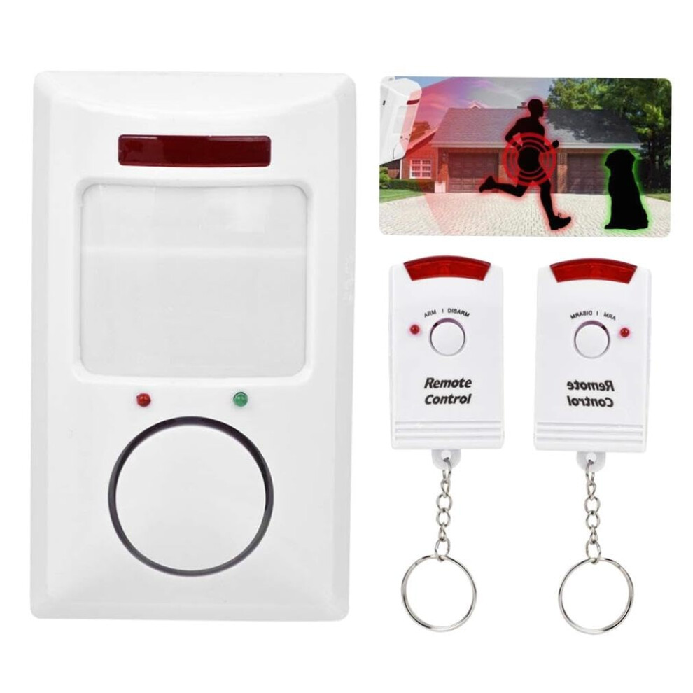 Wireless Driveway Alarm System With Reliable Pir Motion Sensor, Weatherproof Outdoor Vehicle And Visitor Alert 9092120941807