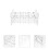 Raindrops Server Acryl 1St 9,1x5,5x4,2 Zoll 2