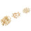 100Sets DIY Schmuckzubehör Set Mit Goldenen Karabinerverschlüssen 7