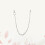 Universal Chain for Pants Silber Glatte Oberfläche Geschenk 9
