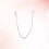 Universal Chain for Pants Silber Glatte Oberfläche Geschenk 10