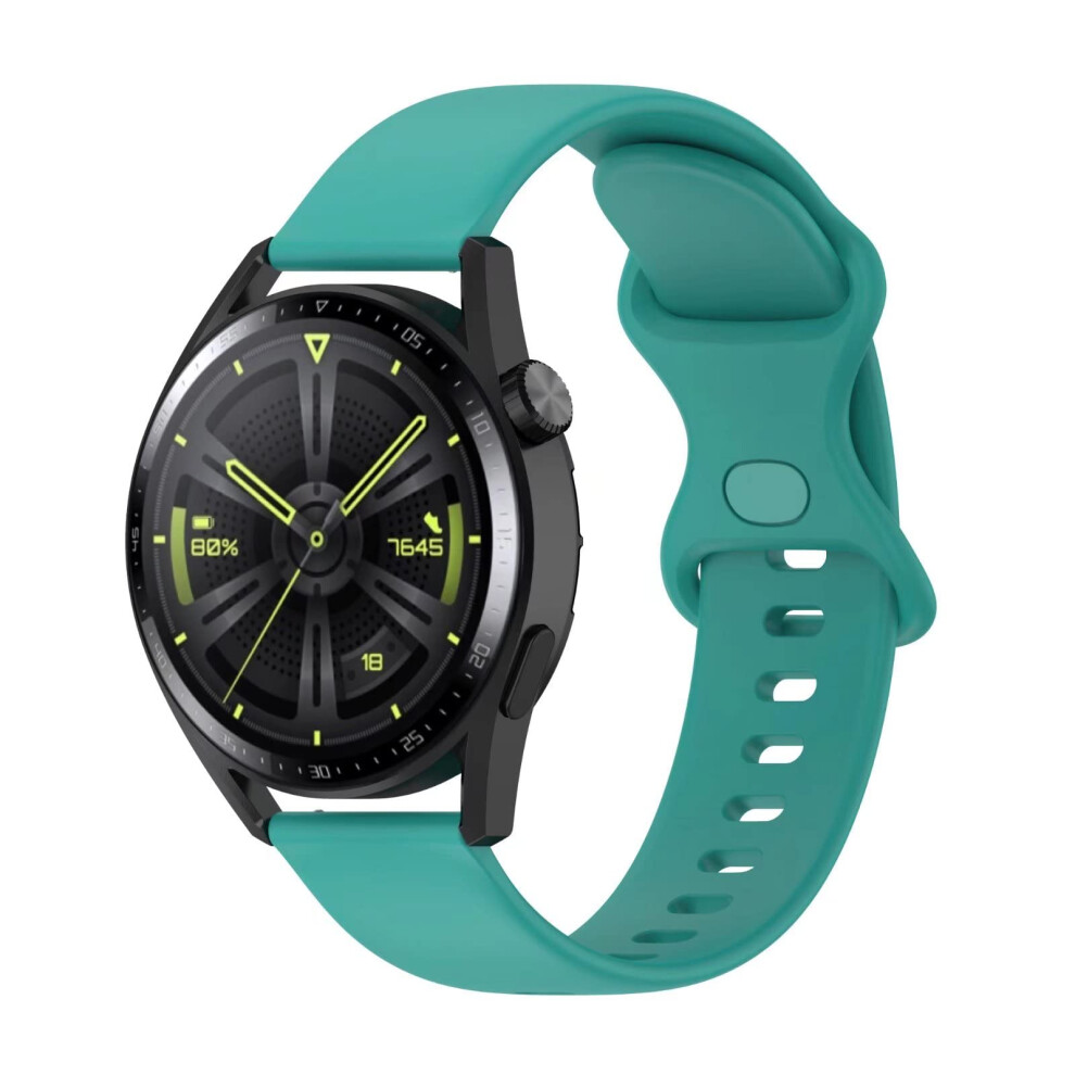 Soft Silicone 22Mm Watch Strap For Xiaomi Watch S1 Active, Comfortable Waterproof Teal Green Band Blue,Green 9771547313458