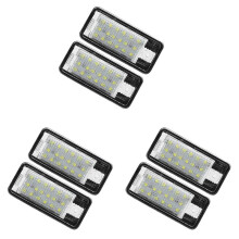6x Car LED License Number Plate Light Lamp White for - A3 S3 8P A4 B6 B7 A5 A6 4F Q7 A8 S8 C6