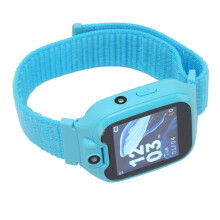 Kinder-Smartwatch 1,54" Touchscreen, 300k Pixel, 400mAh Akku, Blau