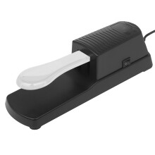Adjustable Metal Sustain Pedal for Digital Pianos & Keyboards Anti Slip