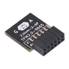 TPM 2.0 Security Module 12 Pin for X299 C621 C232 C236 Motherboards, Hardware Encryption, Broad Windows Compatibility
