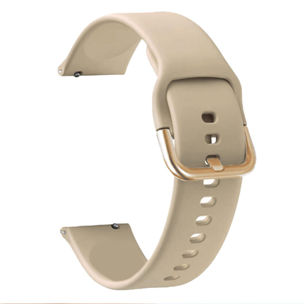 Khaki Silicone Replacement Strap Quick Fit Comfortable 22Mm Wristband For Haylou Solar Ls05 Watch 9771547314011