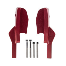 Estensione Pedane Passeggero Posteriori Moto Pedale Pedana Rossa per BI GTS300 GTS250 GT60 GTS GTV 125 200 250 300