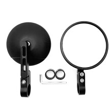 Motorcykelbackspegel Justerbar Cykelbackspegel Motorcykelstyre Glasbackspegel