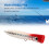 Großer Buchenholz-Popper Köder 14 cm 45 g Reflexive, attraktive Farben 5