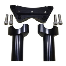 4inch Tall Handlebar Risers Top Clamp Fit for 1inch Bar Sportster Dyna FXDWG FXDL