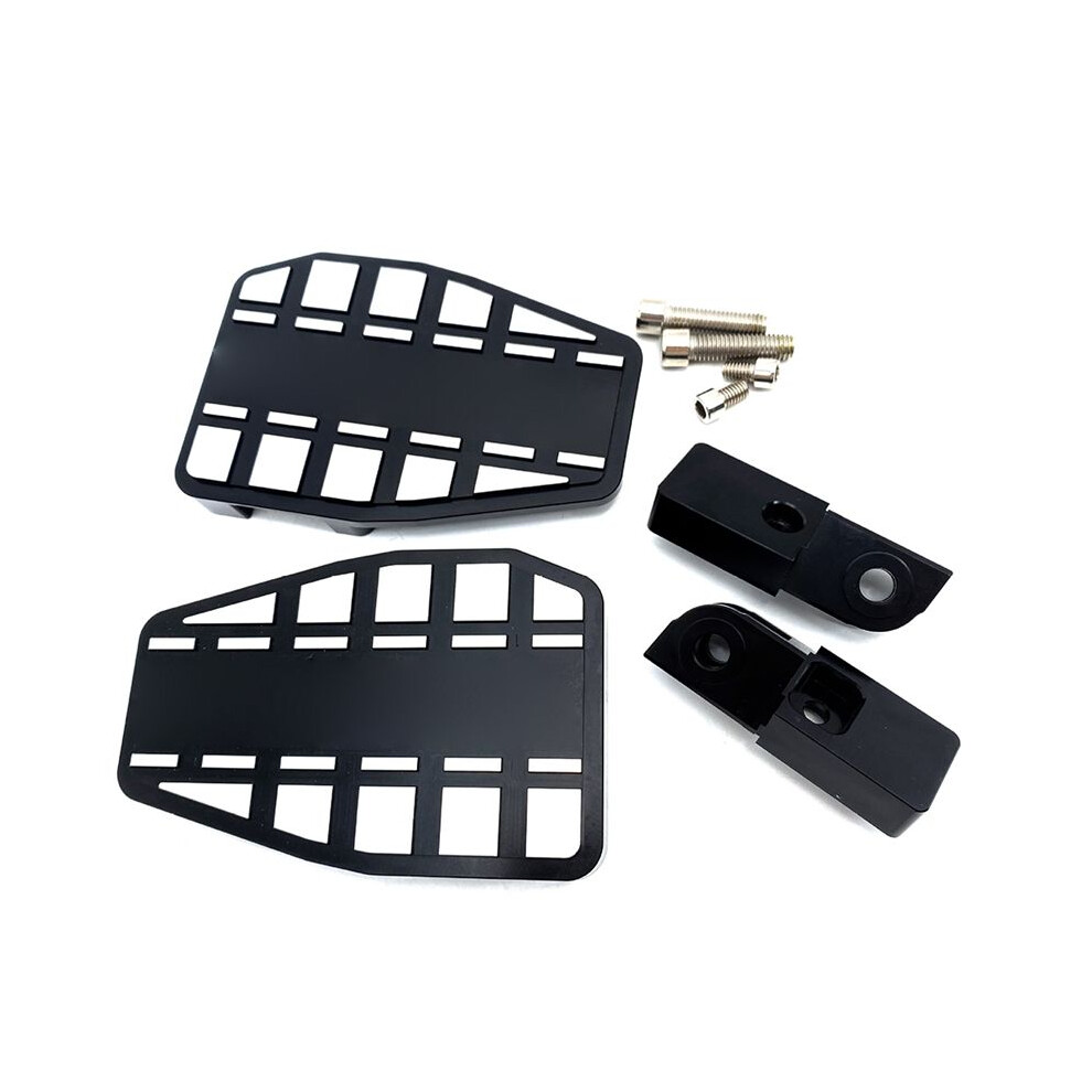 Motorcycle Cruise Enlarged Pedal Anti Slip Foot Pedal Special For Rebel 1100 Cmx 1100 2021- Large & Wide Black 6031744831555