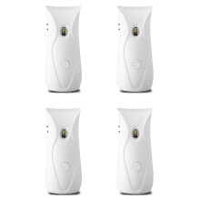4X Automatic Air Freshener Dispenser Bathroom Timed Air Freshener Spray Wall Mounted, Automatic Scent Dispenser for Home