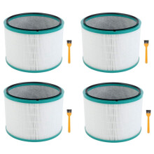 4X Filtervervangingen voor DP01 DP03 HP00 HP01 HP02 HP03 Desk Purifiers Pure Hot Cool Link Luchtreiniger HEPA-Filter