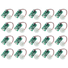 20pièces 20MM Ultrasonique Brumisateur Atomiseur Transducteur Atomiseur Film Plaque Accessoires Humidificateur Joint en Caoutchouc