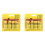 2X Sticky Fly Roll Sticky Flyboard Fly Stick Fly Stick Mosquito Paper Fly Roll 1