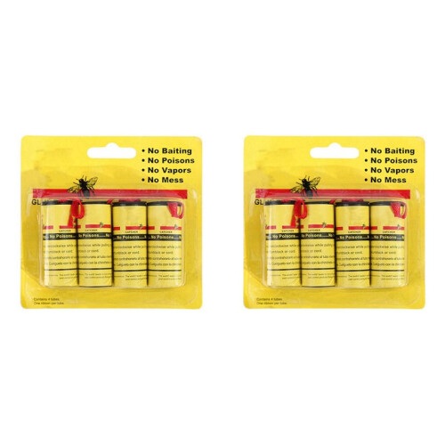 2X Sticky Fly Roll Sticky Flyboard Fly Stick Fly Stick Mosquito Paper Fly Roll