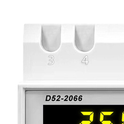 Tuya WiFi Intelligent Digital Display Electricity Meter DIN-Rail Voltage Current Meter Power Factor Frequency Meter A