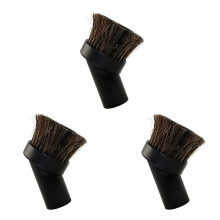 3pcs 36mm  Brush  Suction  Mixed Horse Hair Round Brush for Midea Vacuum Cleaner Inner Diameter 32mm