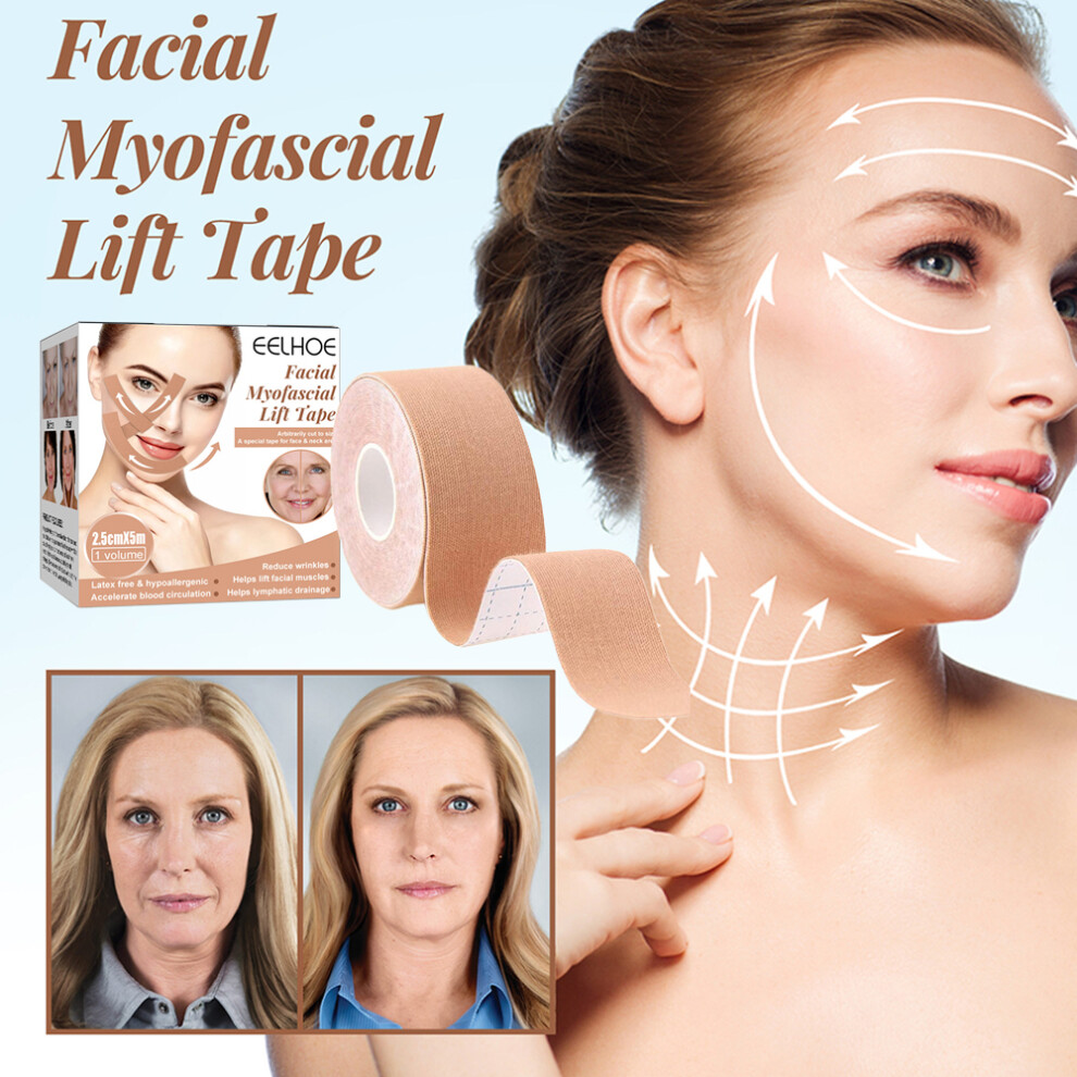 Dcph-Clothing Face Lifting Tape For V Line & Wrinkle Removal