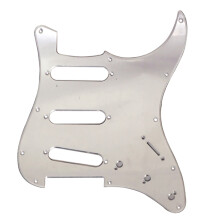 Battipenna per Chitarra a Specchio 11 Fori ST SSS Piastra Antigraffio per Chitarra con Viti per Battipenna 11 Pezzi per FD ST Accessori per Chitarra A