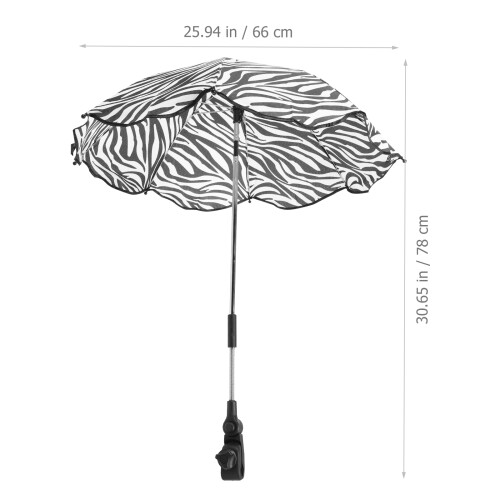 Sombrilla Para Cochecito Bebé Protección Solar Uv Exterior 2