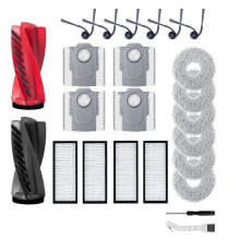 Suitable for Saros 10R Vacuum Cleaner Accessories Set, Main Side Brush, Filter, Dust Bag Spare Parts